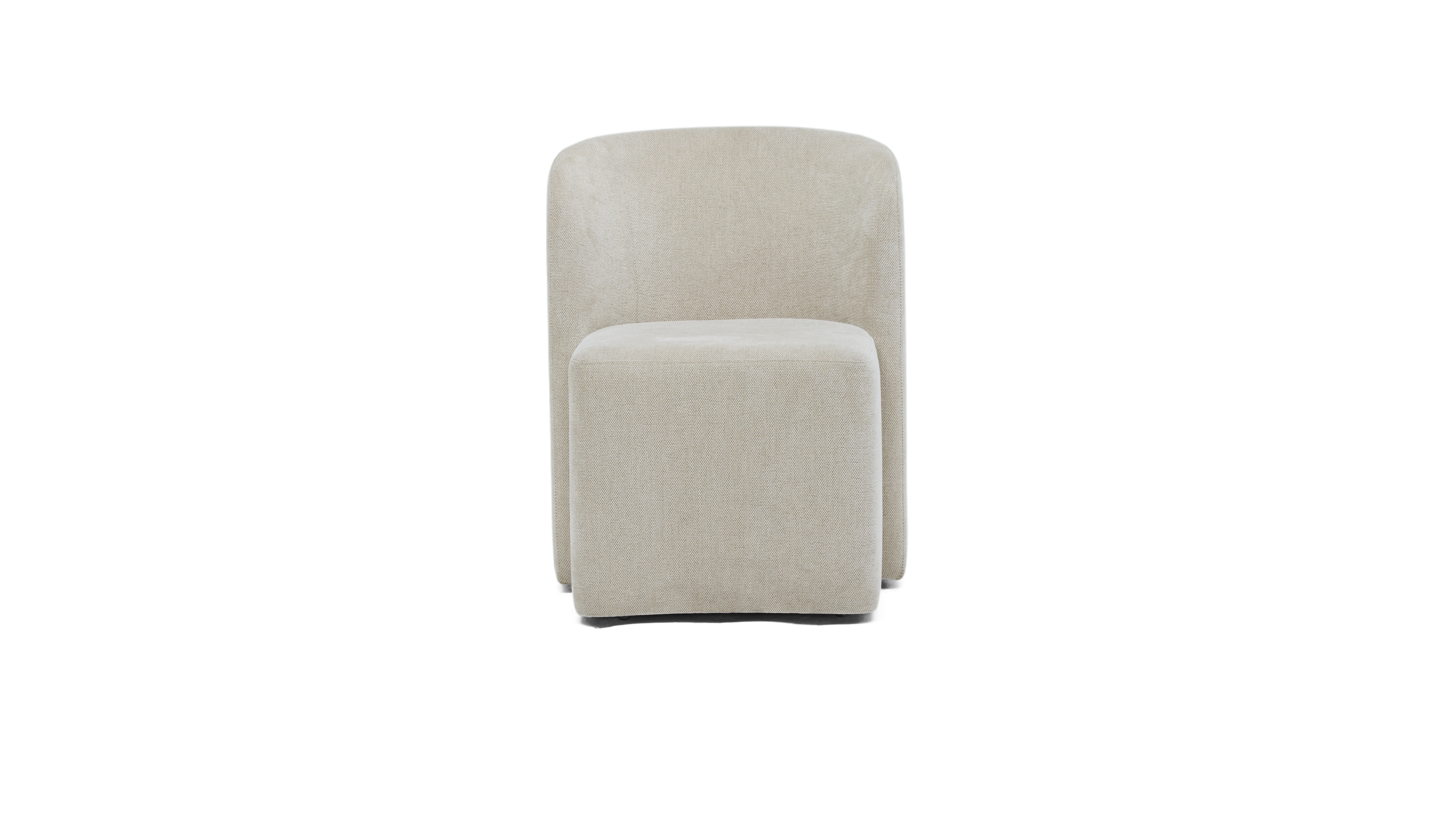 crm bevan dining chair cream