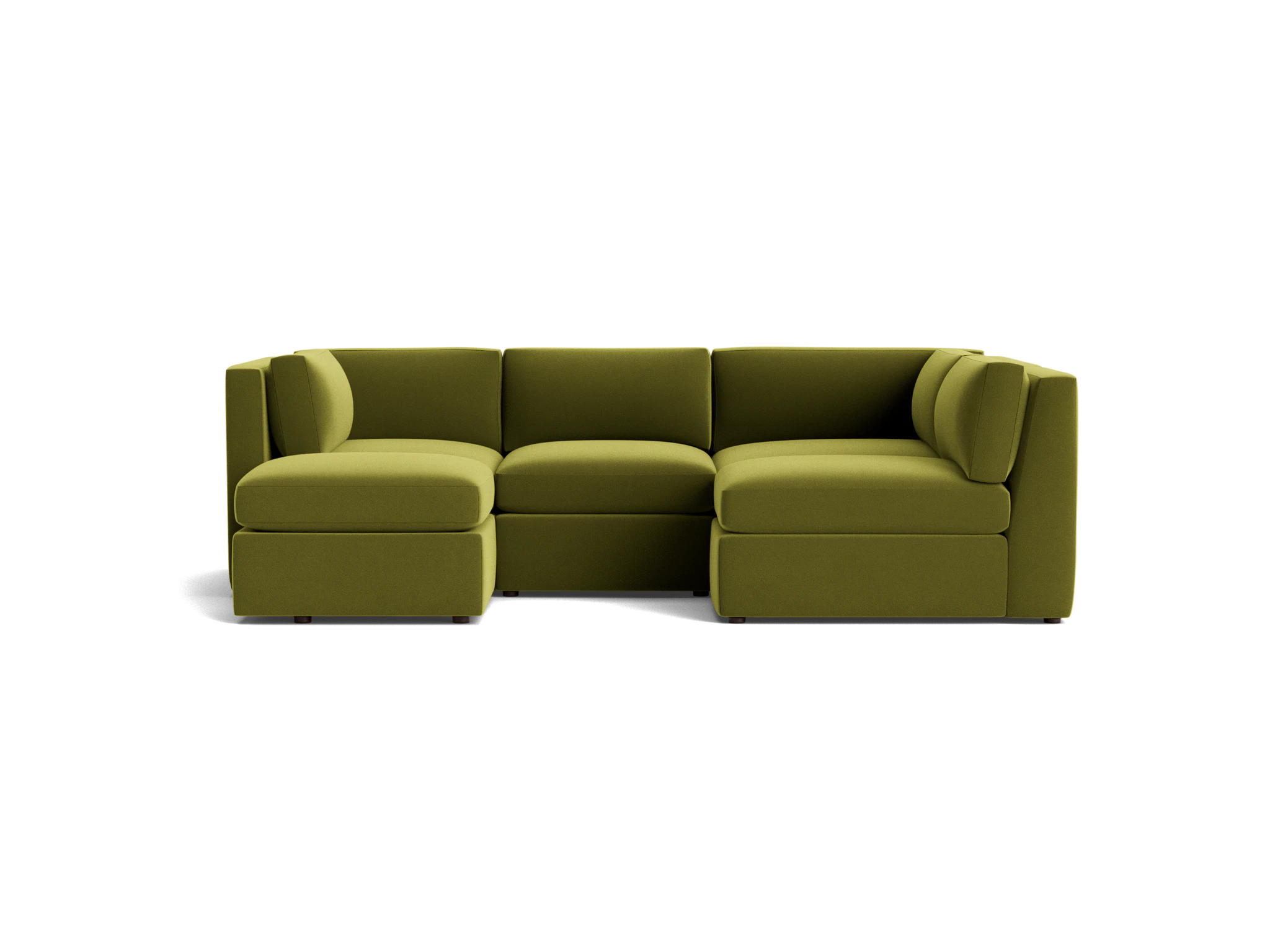daya modular sofa bumper sectional royale apple