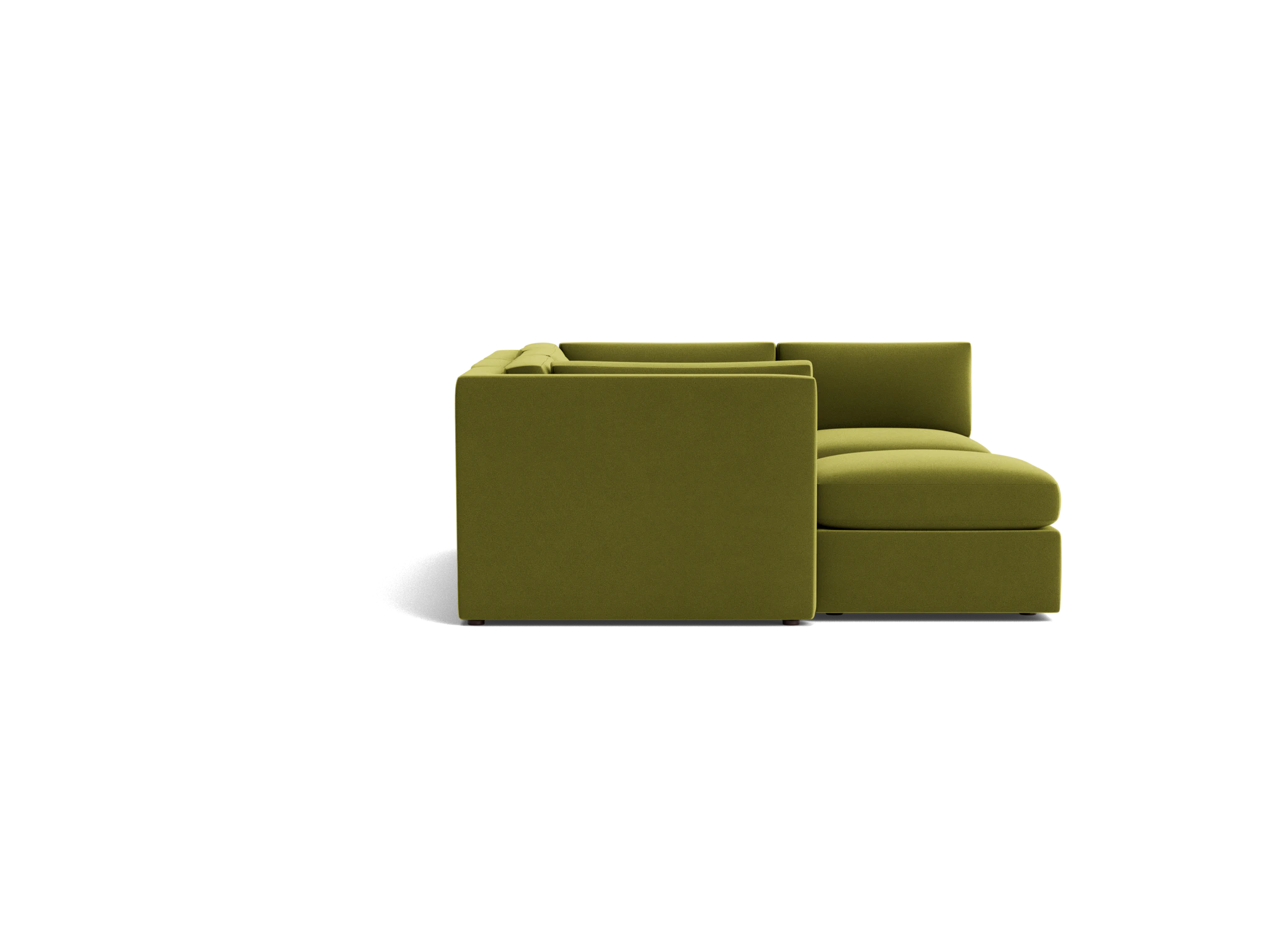 daya modular sofa bumper sectional royale apple