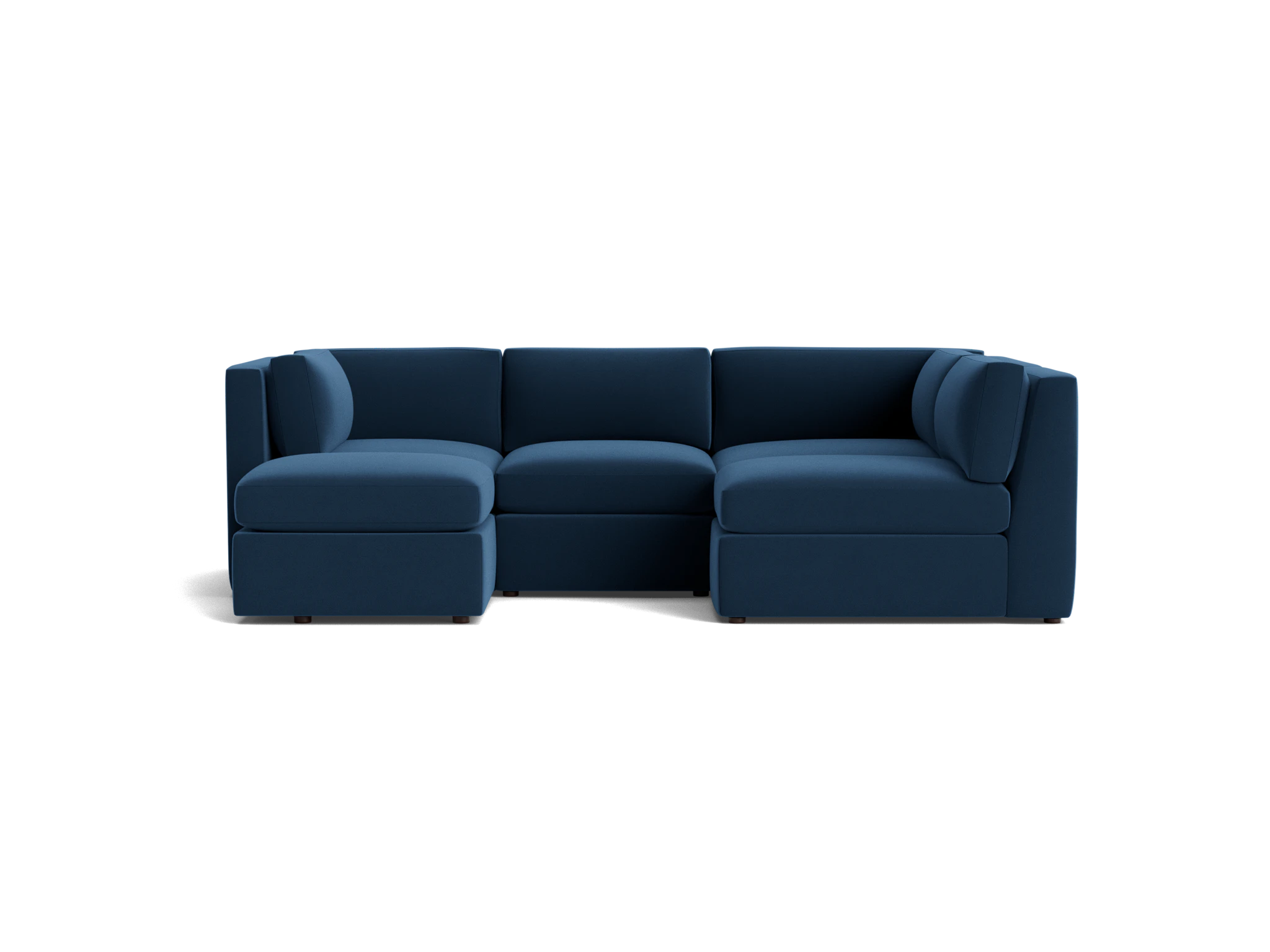 daya modular sofa bumper sectional royale cobalt