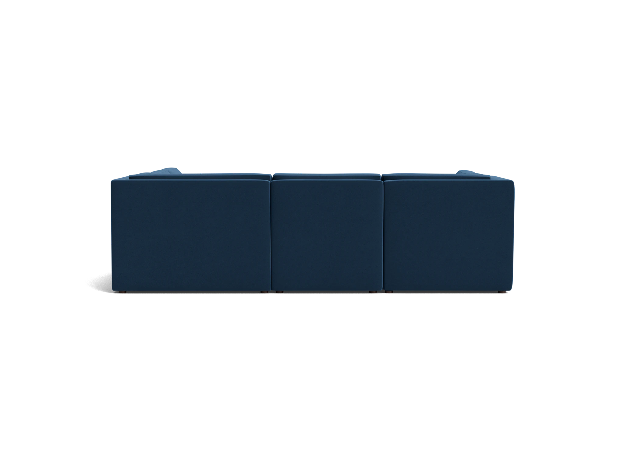 daya modular sofa bumper sectional royale cobalt