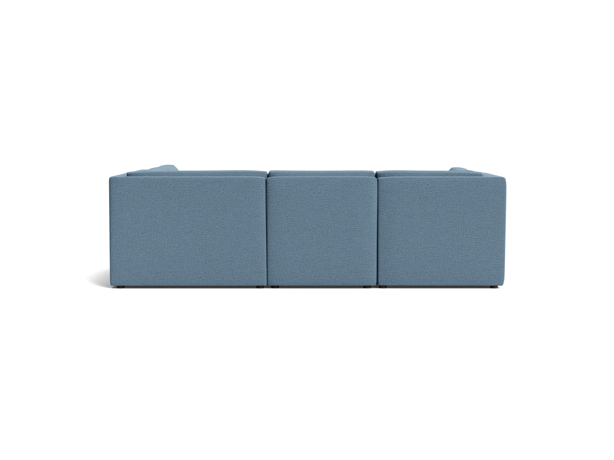 daya modular sofa bumper sectional milo french blue