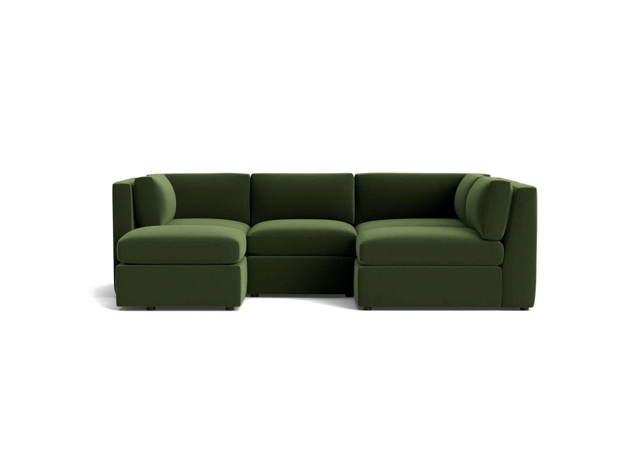 daya modular sofa bumper sectional royale forest