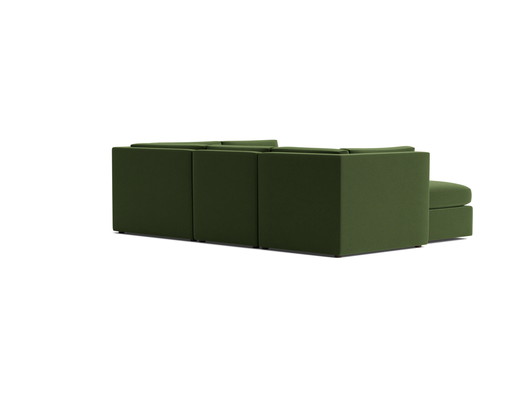 daya modular sofa bumper sectional royale forest