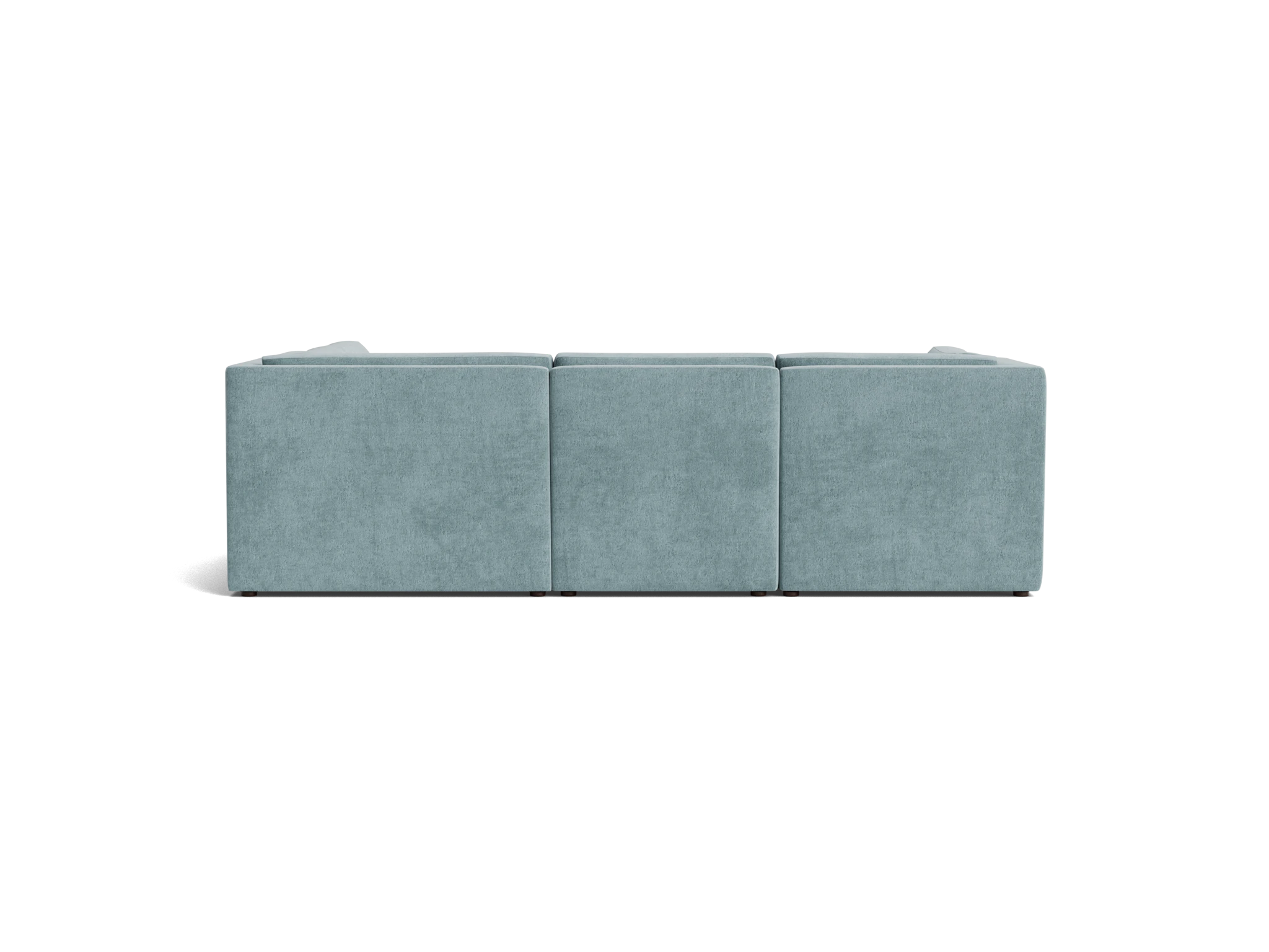 daya modular sofa bumper sectional plush mist