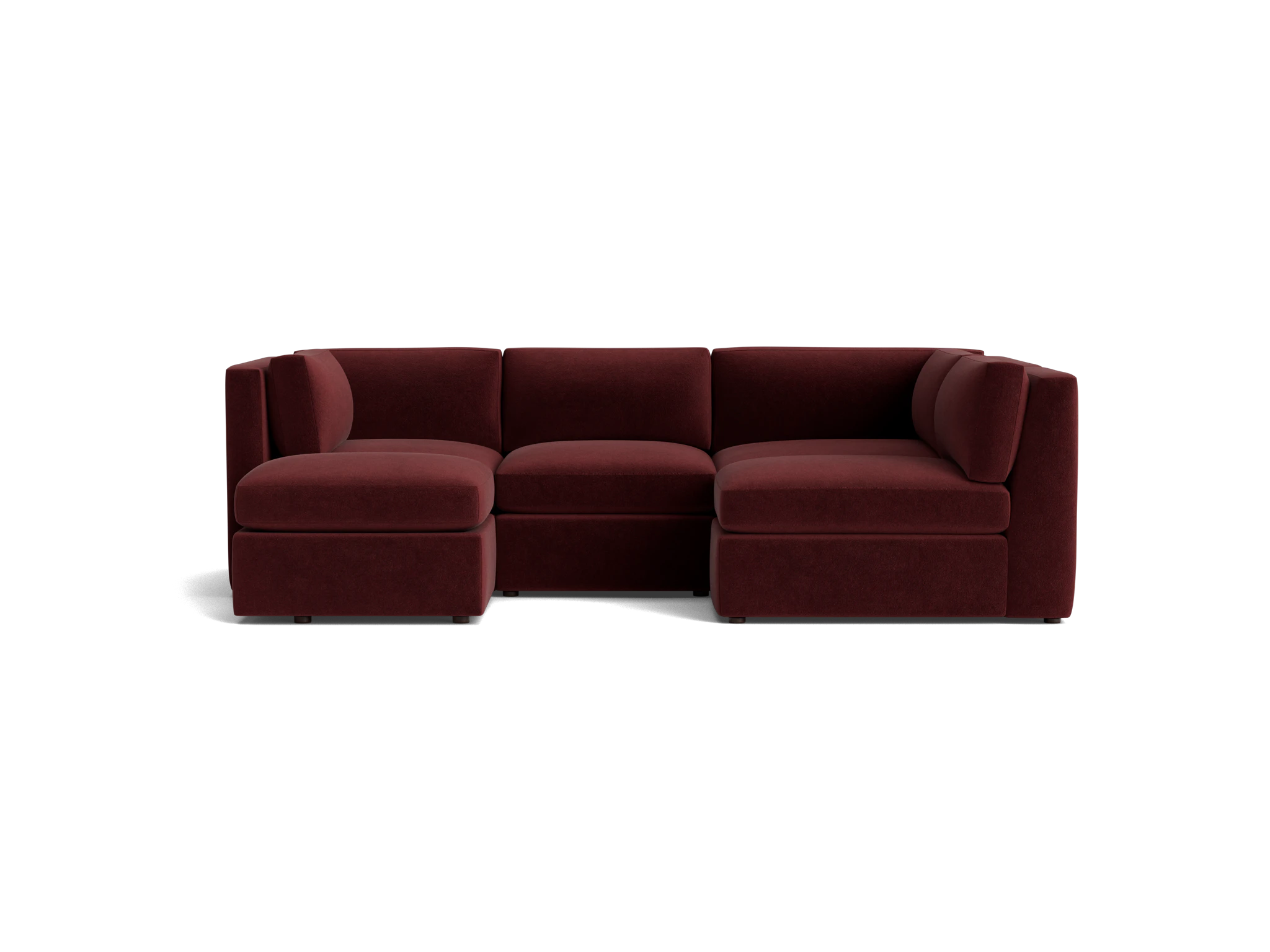 daya modular sofa bumper sectional banks currant