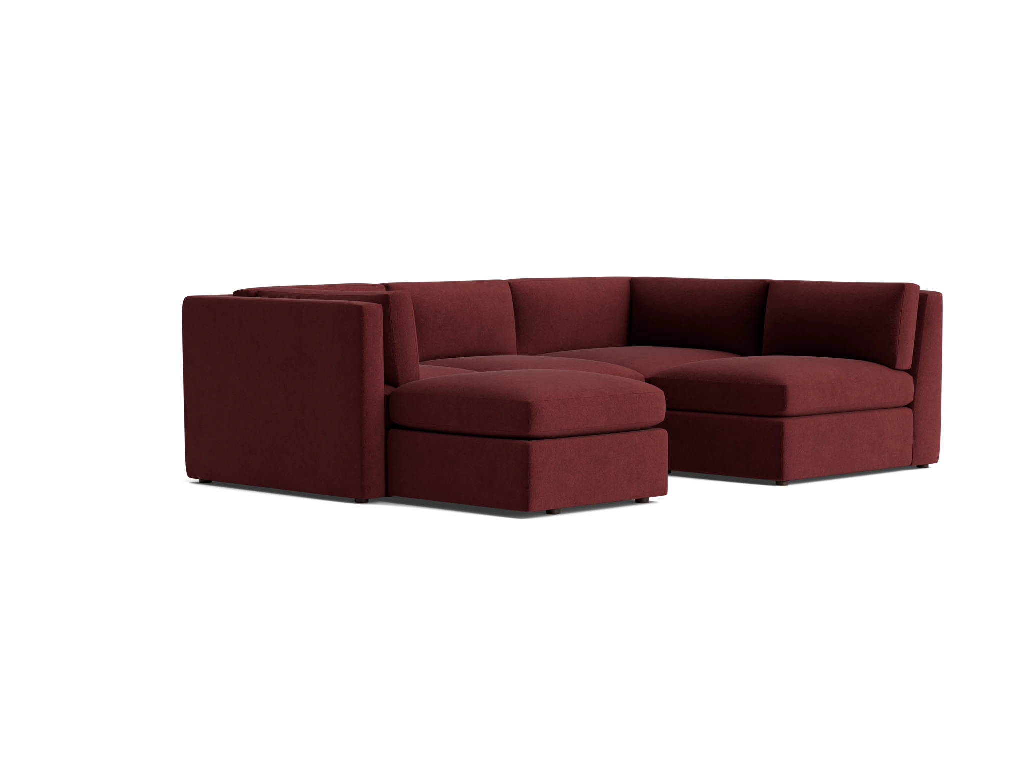 daya modular sofa bumper sectional banks currant