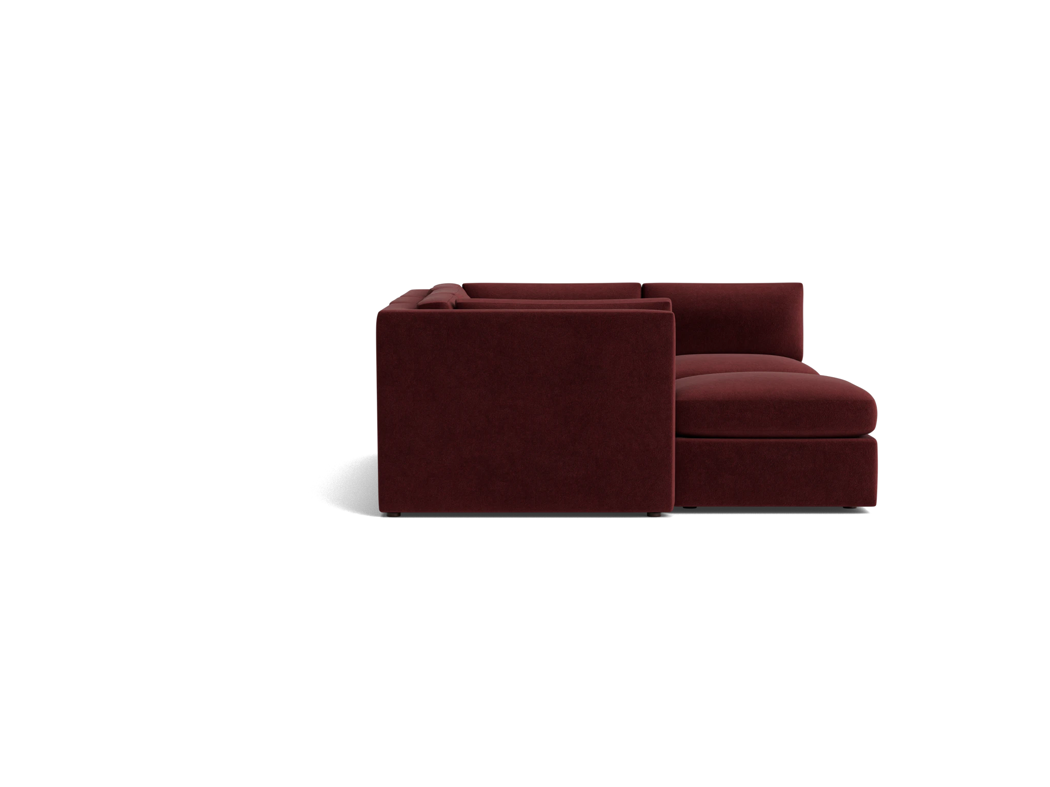 daya modular sofa bumper sectional banks currant