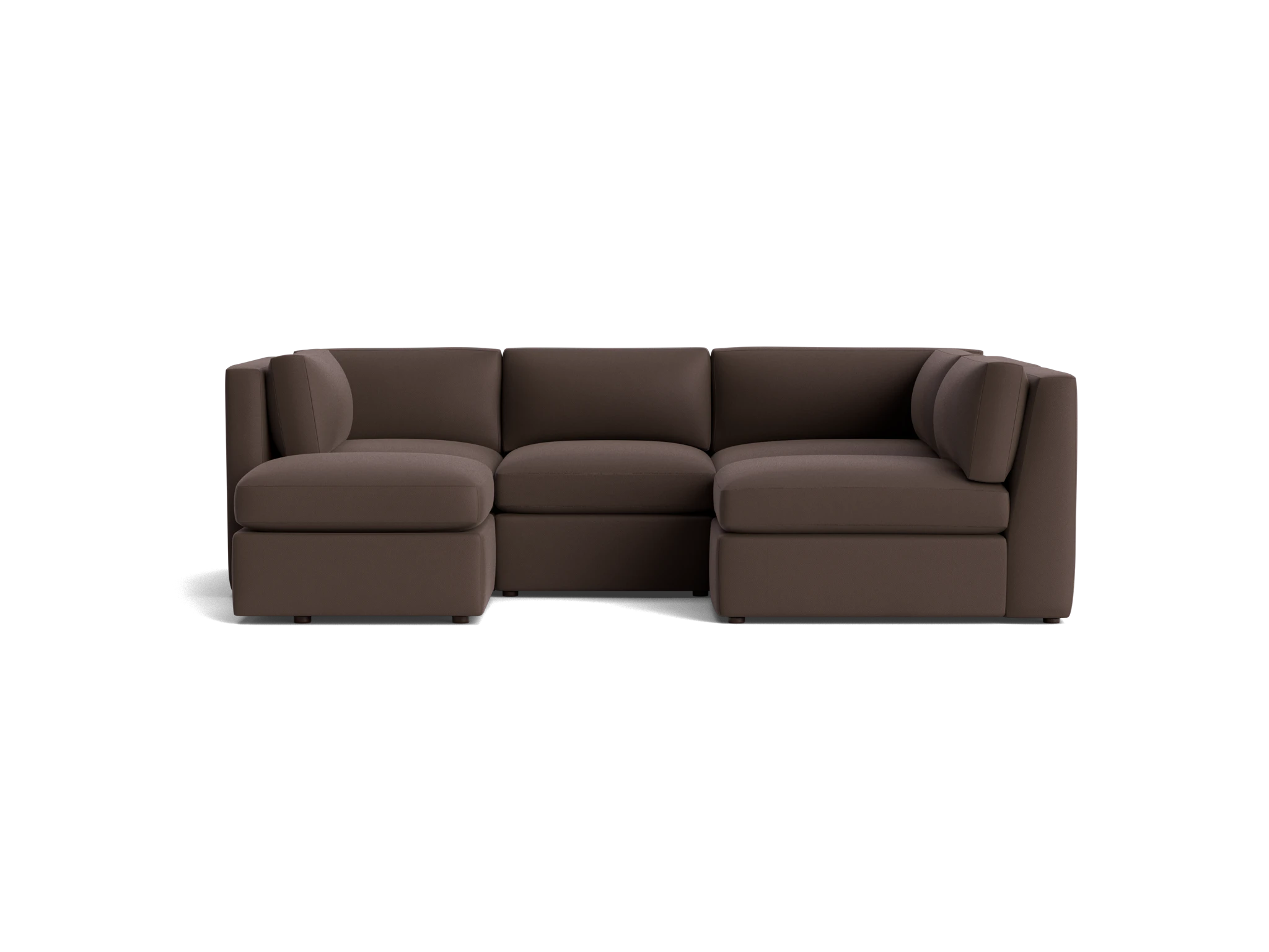 daya modular sofa bumper sectional washed california shadow