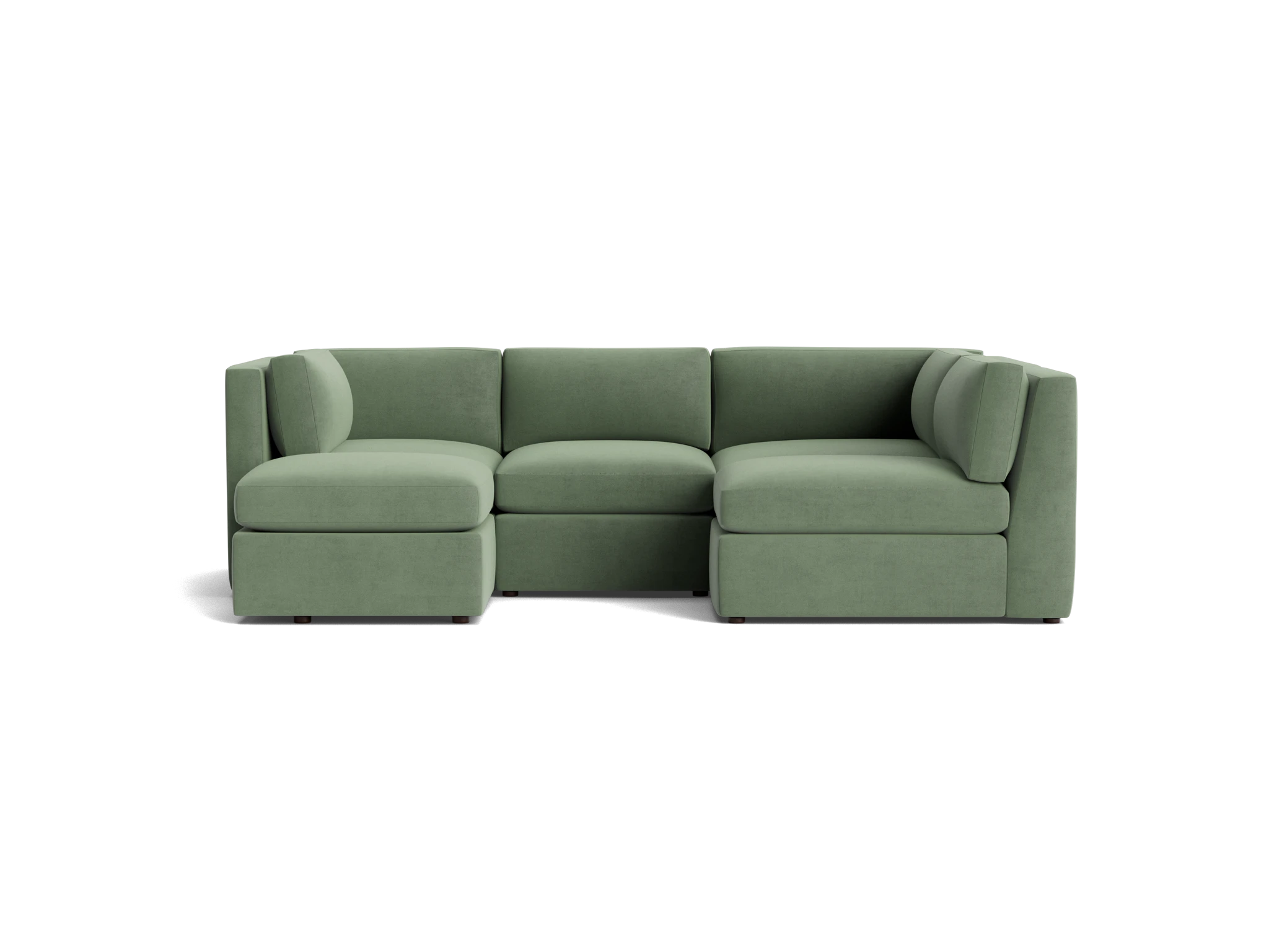 daya modular sofa bumper sectional royale sage