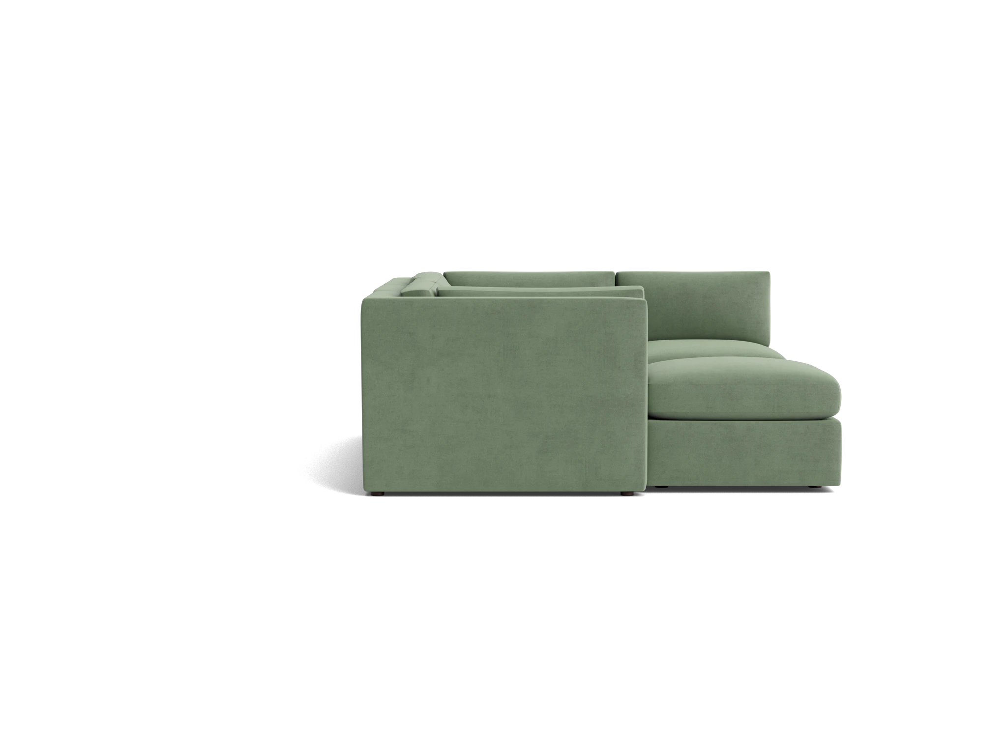 daya modular sofa bumper sectional royale sage