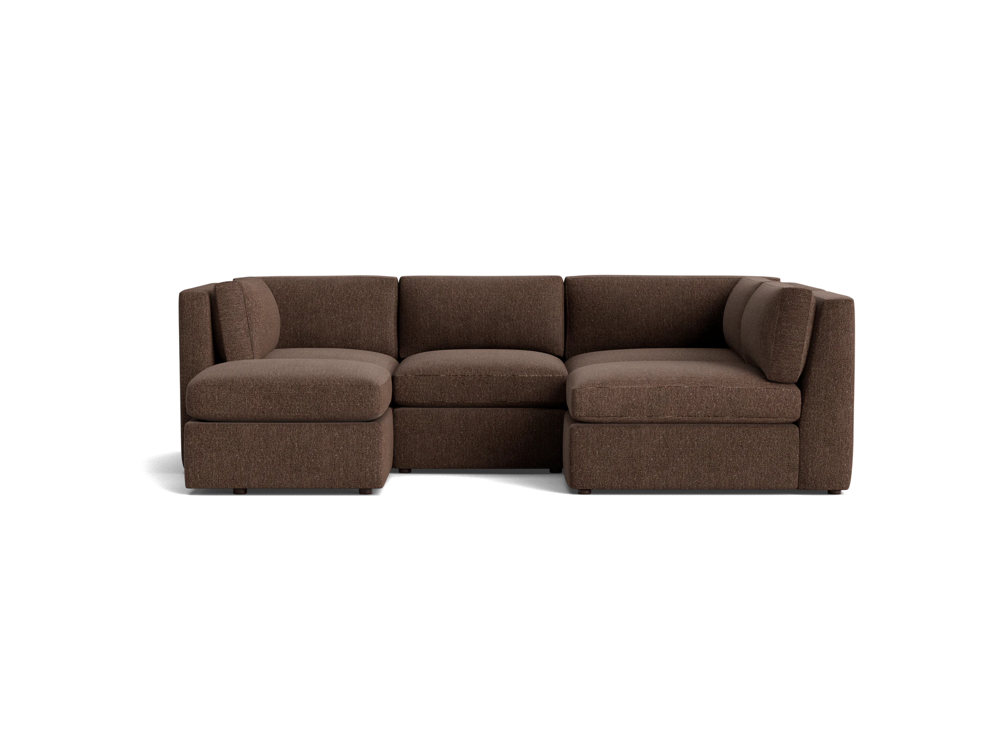 daya modular sofa bumper sectional resource truffle