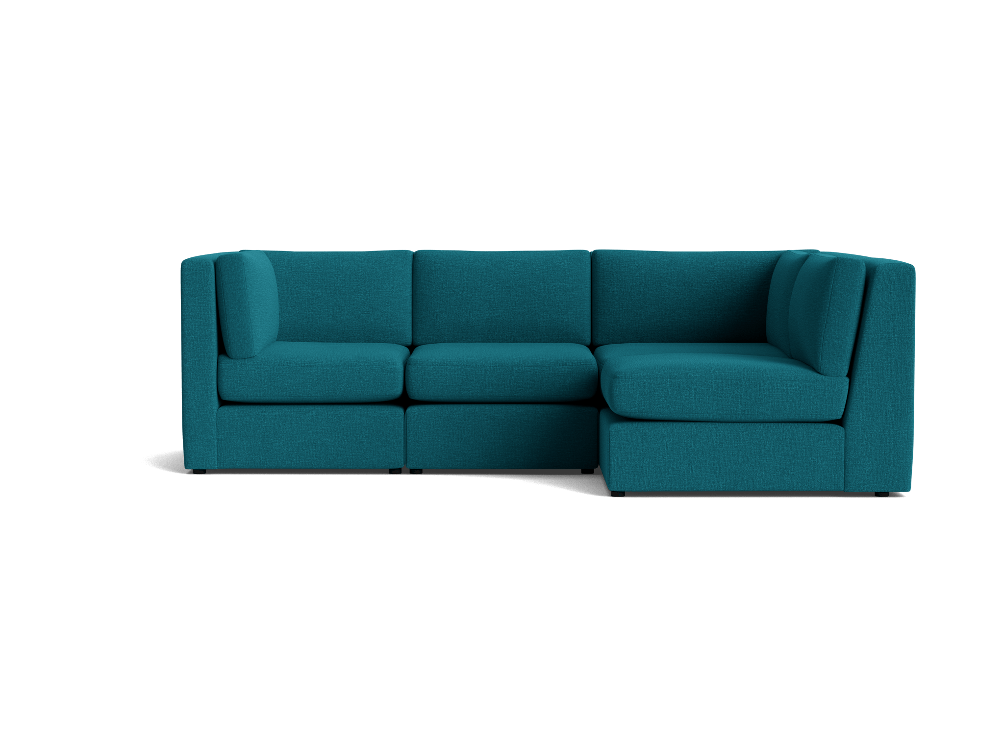 daya modular sectional key largo zenith teal