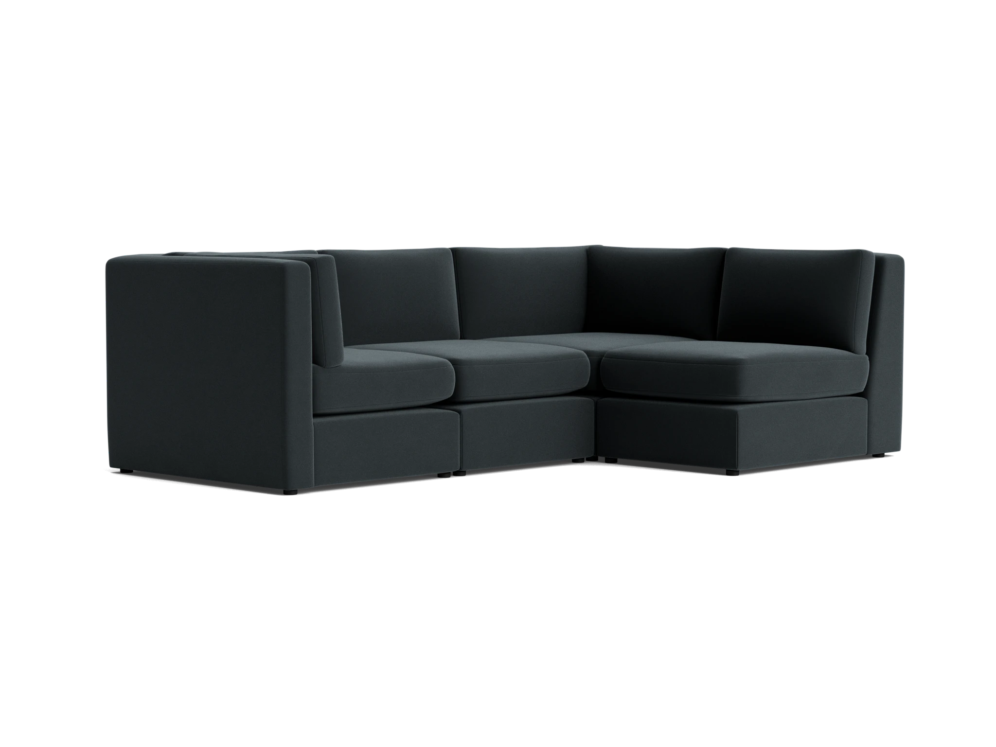 daya modular sectional royale gunmetal