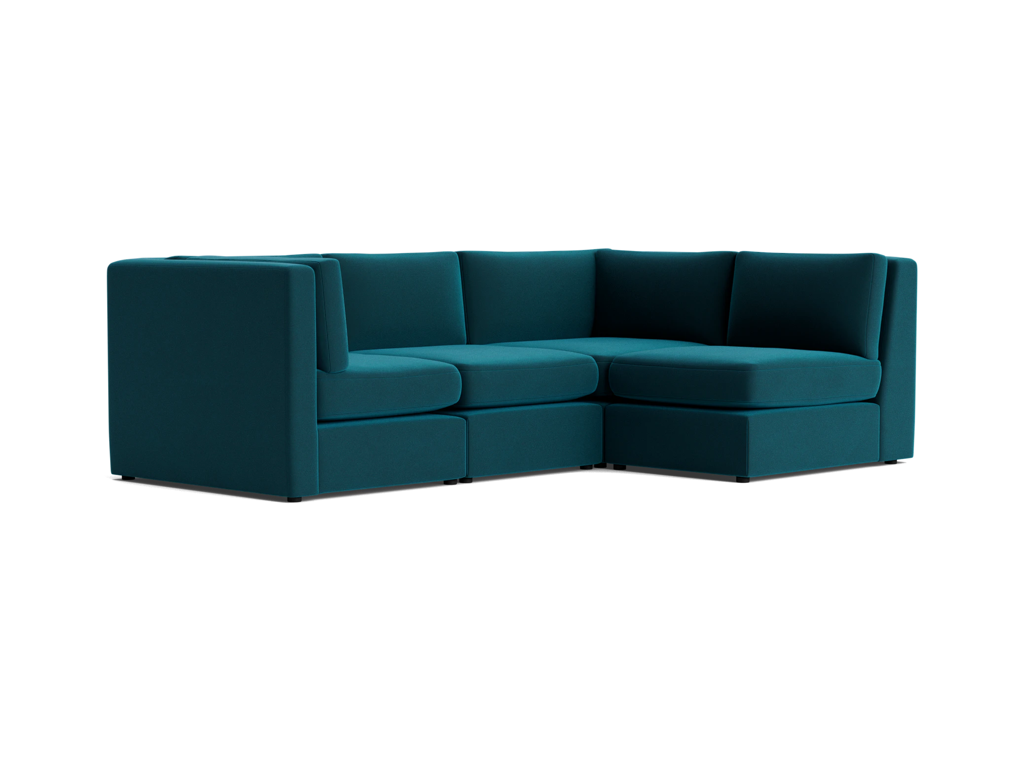 daya modular sectional royale peacock
