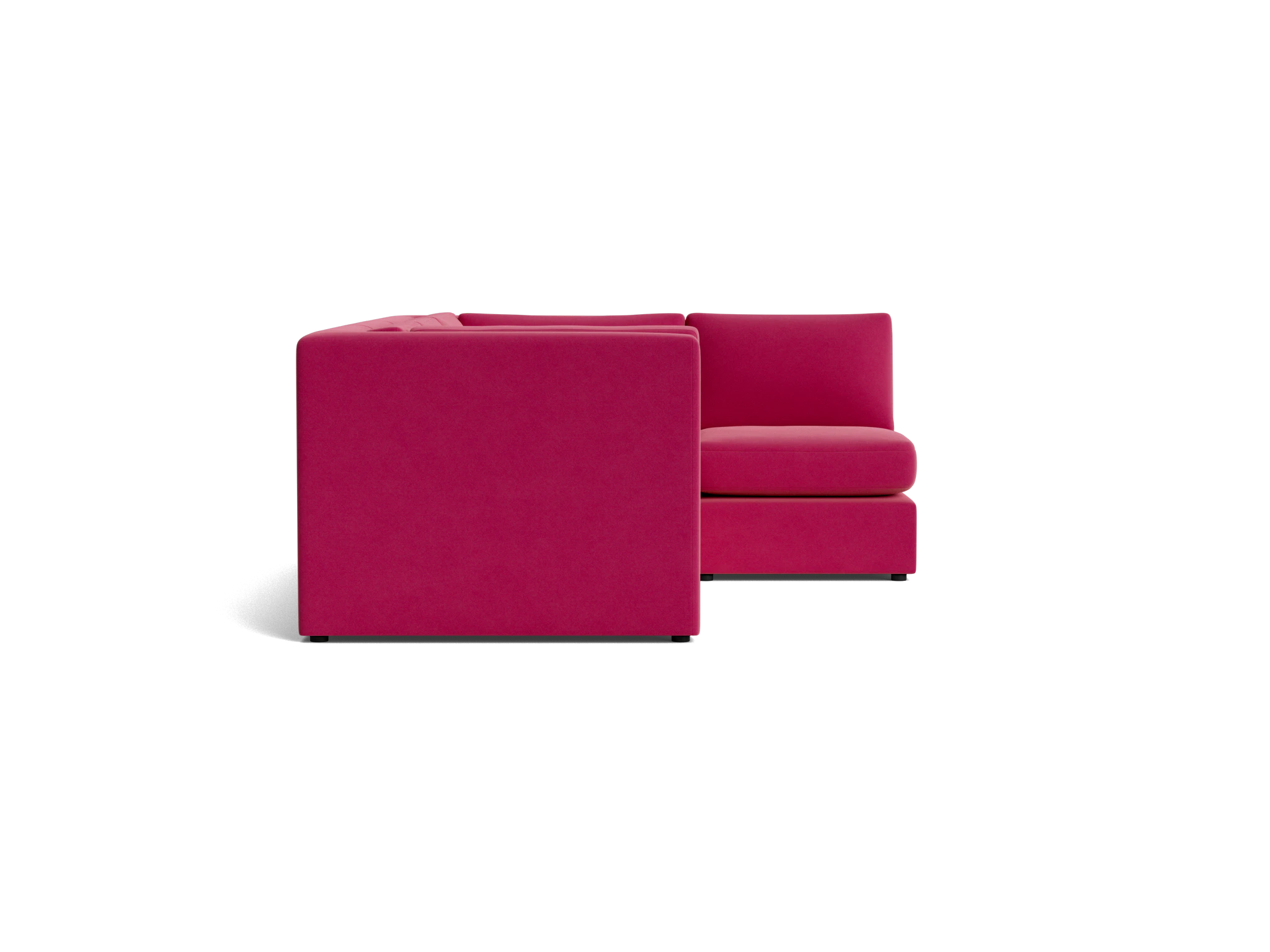 daya modular sectional royale berry
