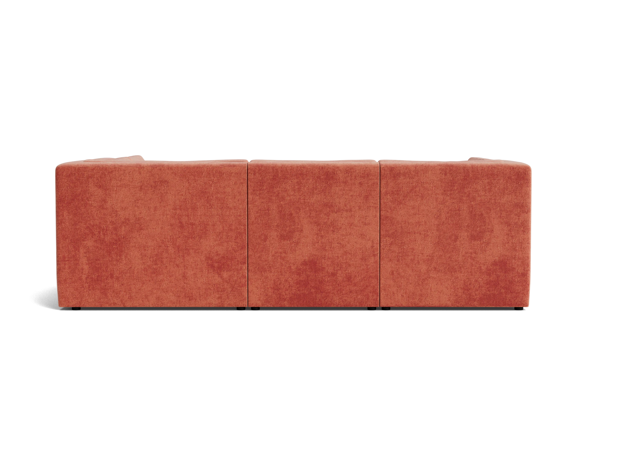 daya modular sectional plush terra rose