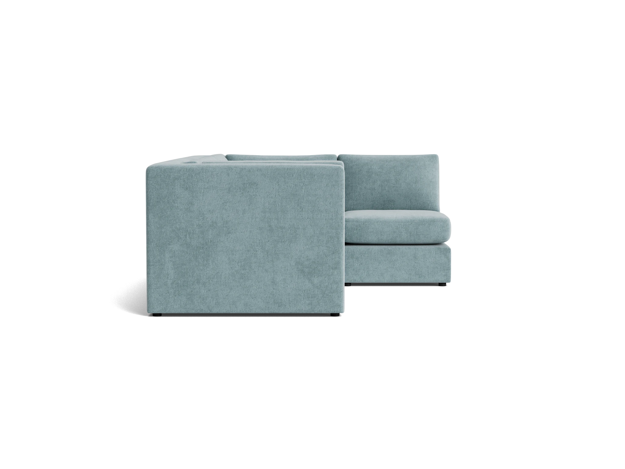 daya modular sectional plush mist