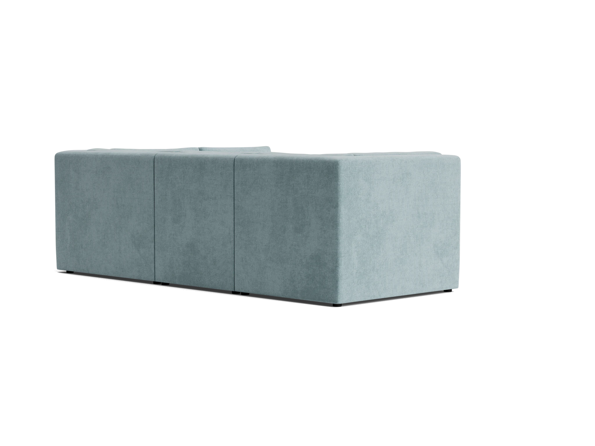 daya modular sectional plush mist