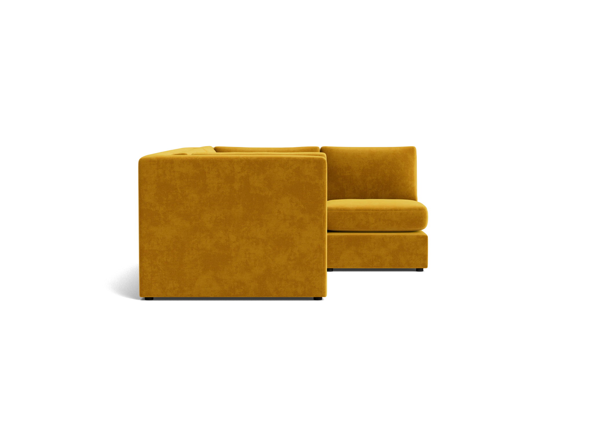 daya modular sectional harper amber gold