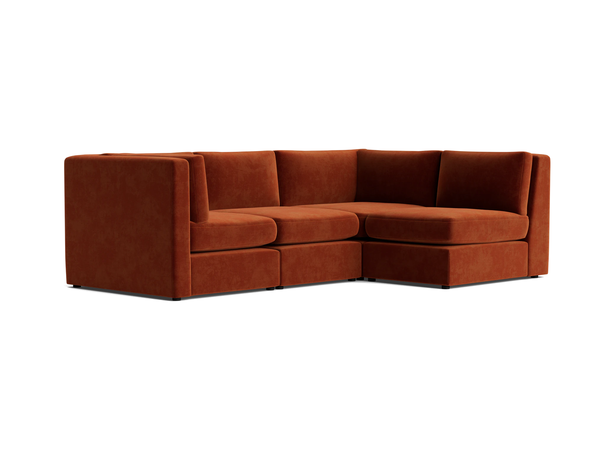daya modular sectional harper cinnamon