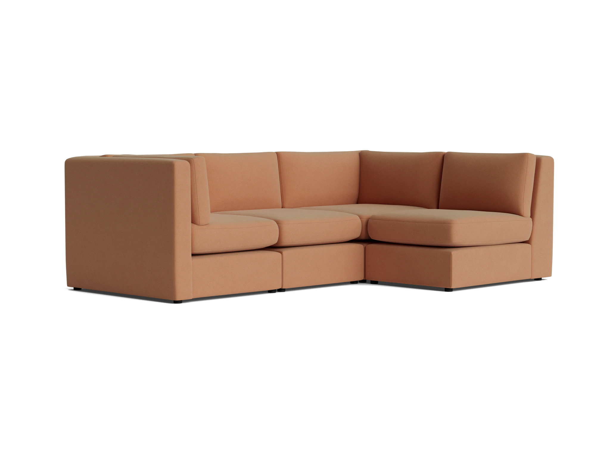 daya modular sectional royale pantone mocha mousse