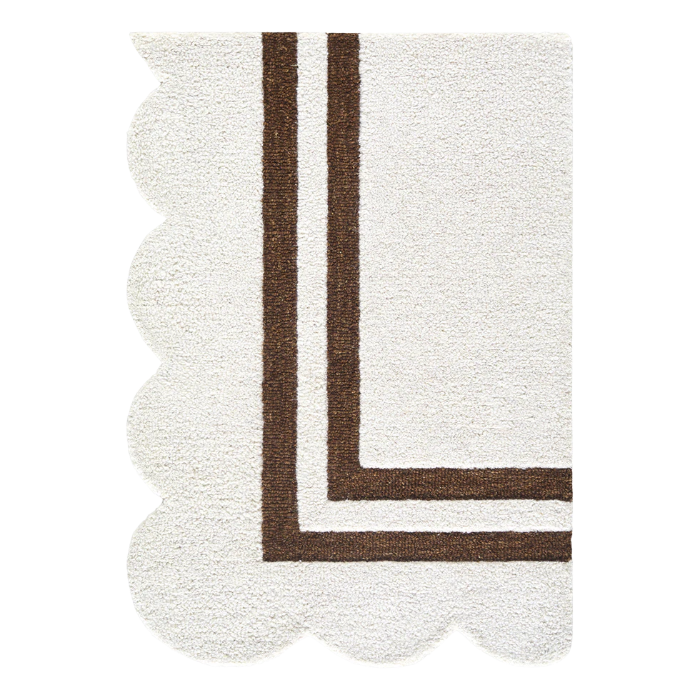 white sawyer rug