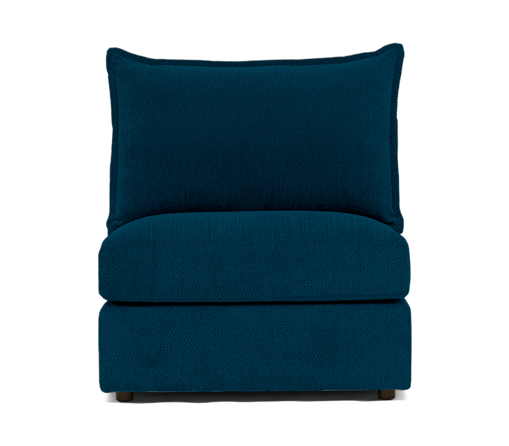 wilder armless chair key largo zenith teal