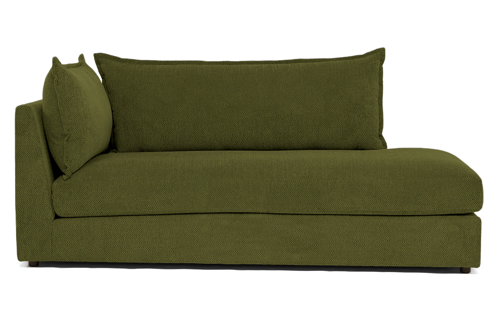 wilder bumper chaise faithful olive