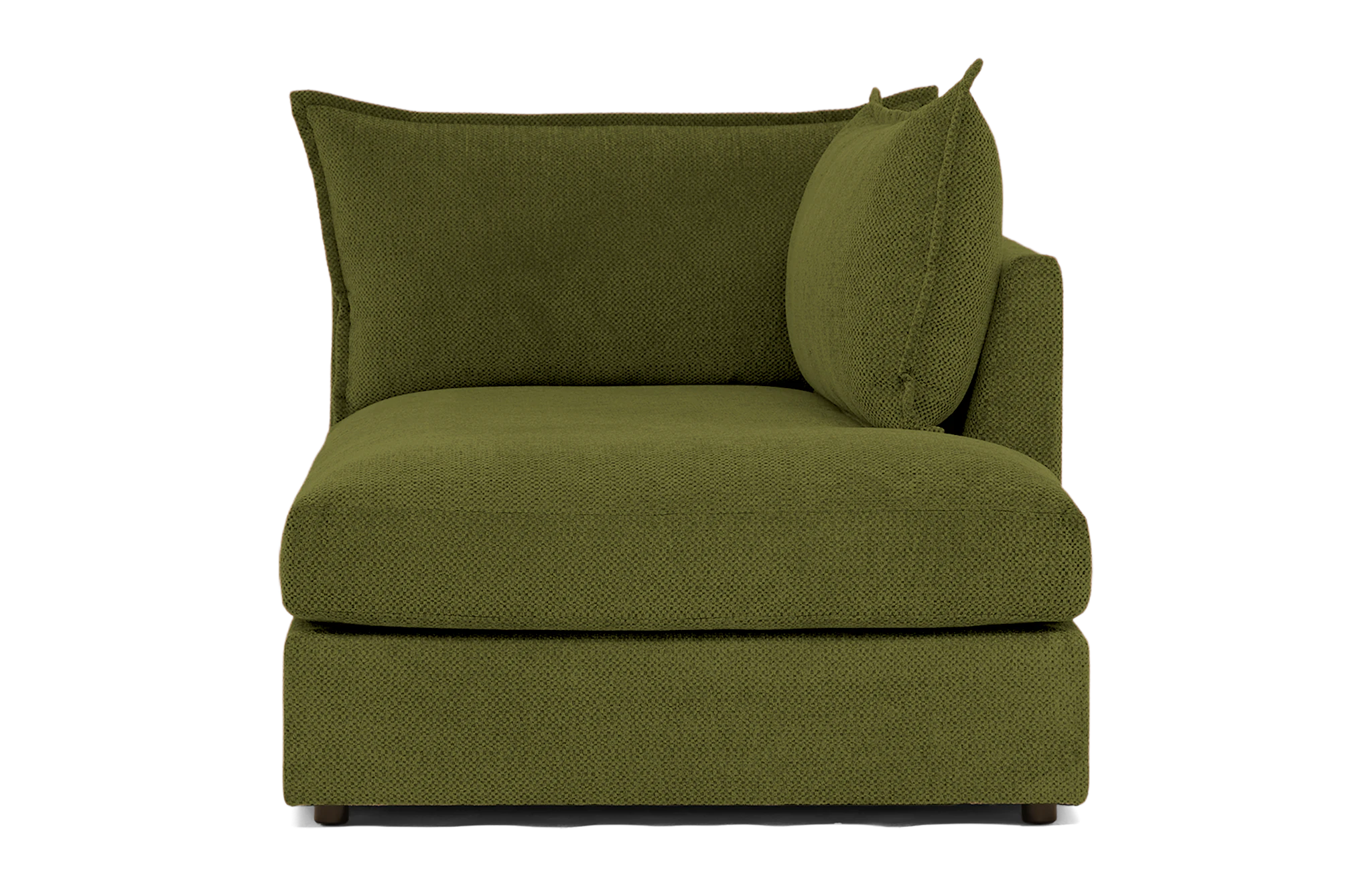 wilder bumper chaise faithful olive