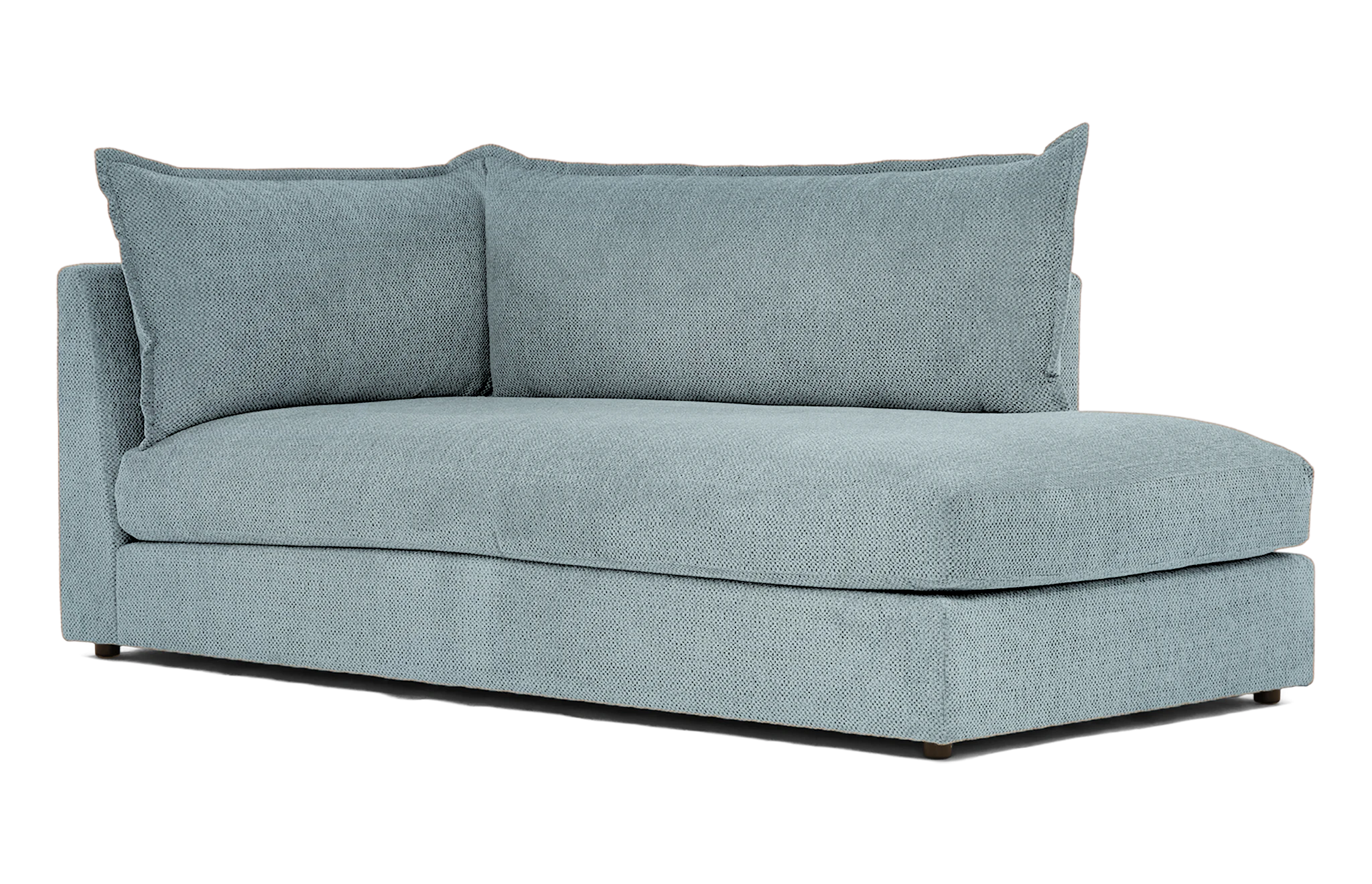 wilder bumper chaise plush mist