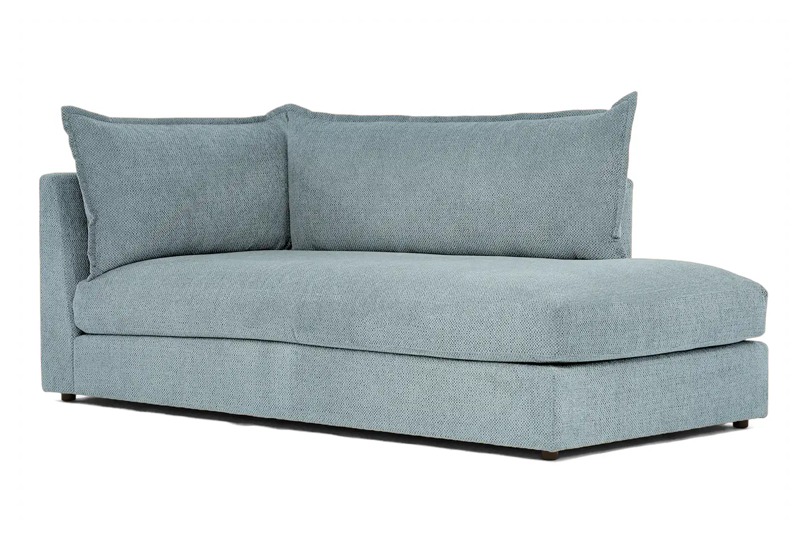 wilder bumper chaise plush mist