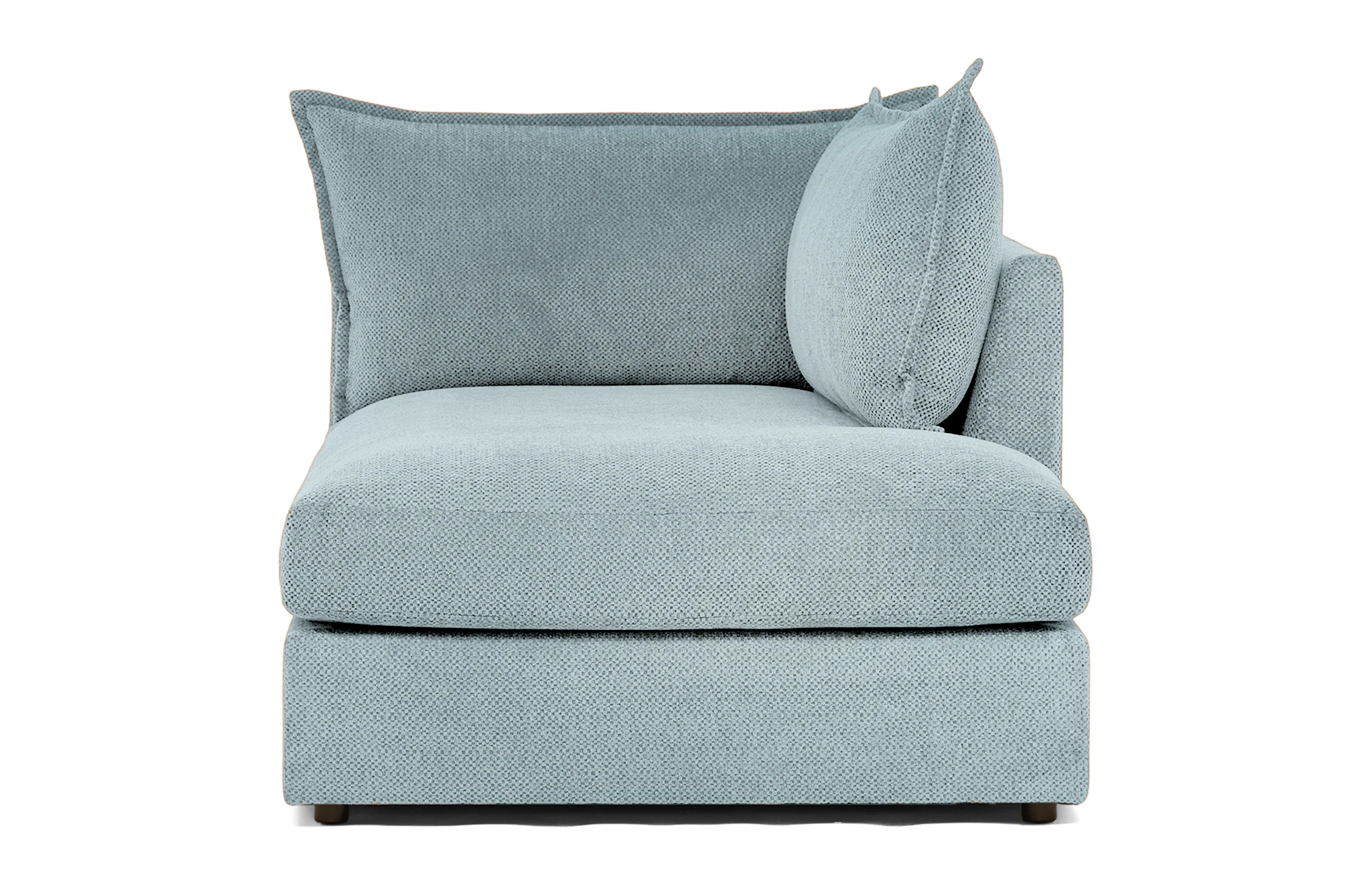 wilder bumper chaise plush mist