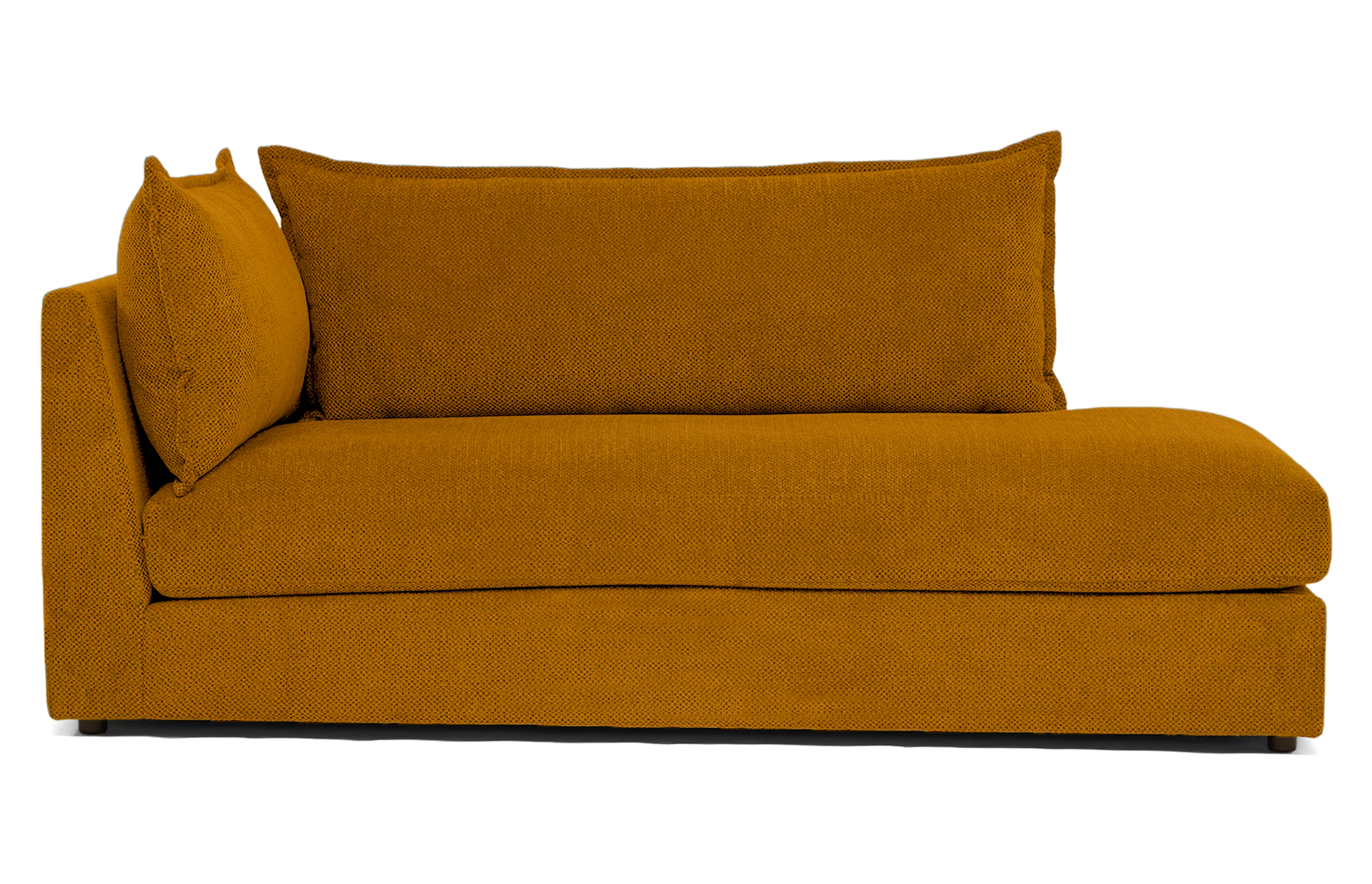 wilder bumper chaise harper amber gold