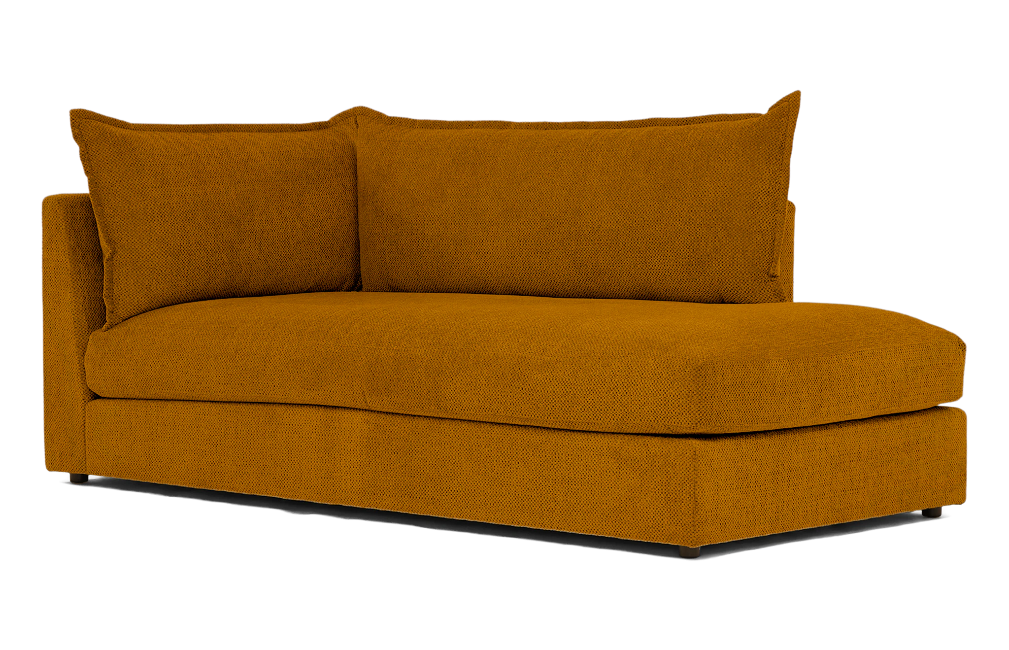wilder bumper chaise harper amber gold