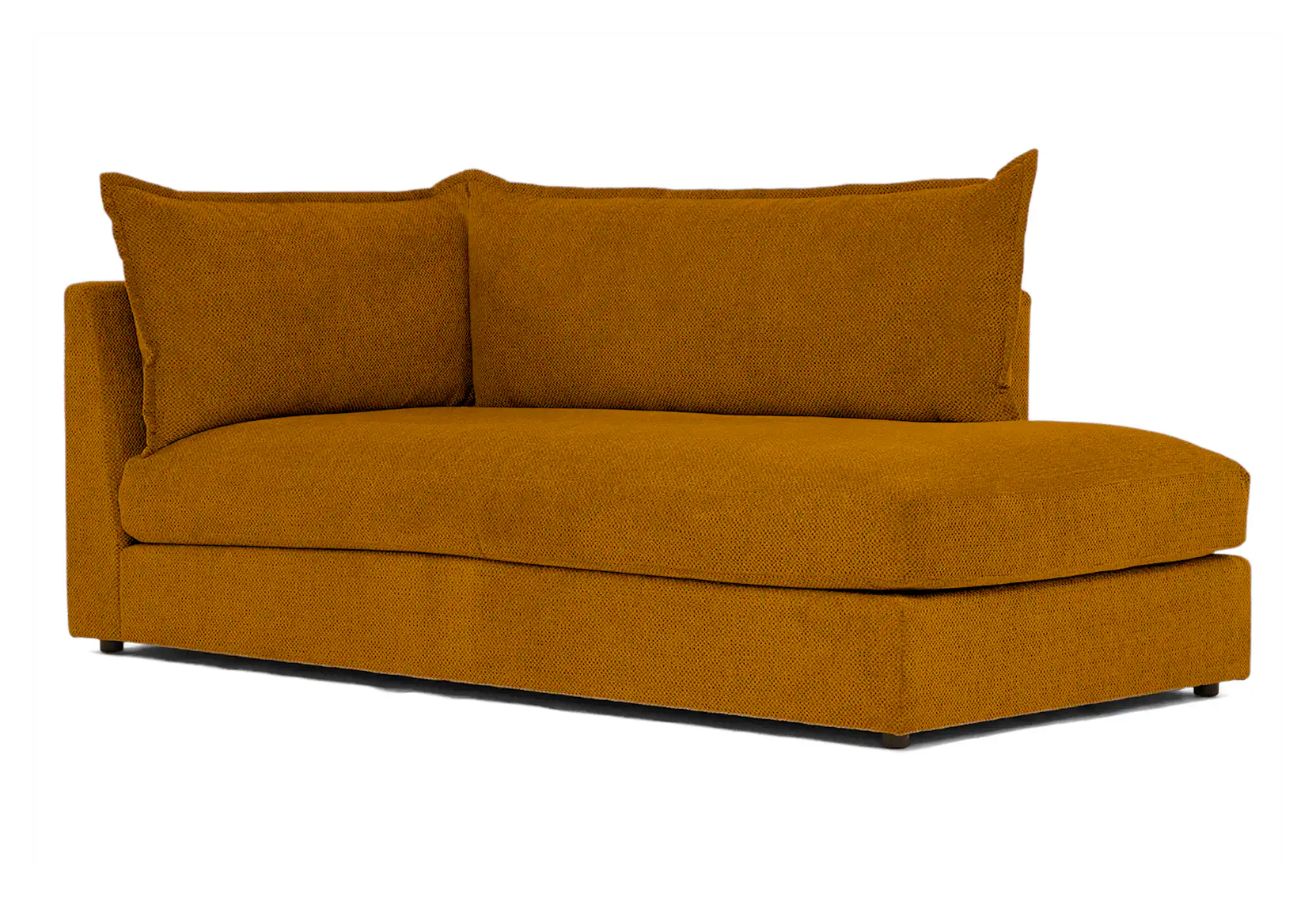 wilder bumper chaise harper amber gold