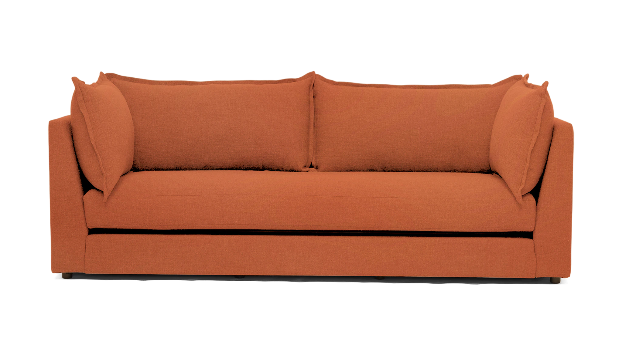 wilder sofa bed plush terra rose