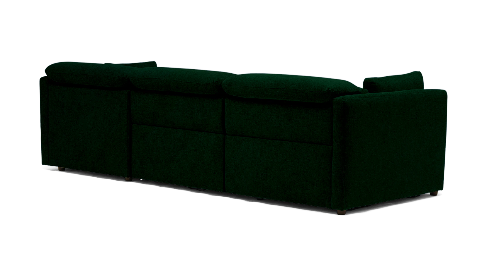 fitz modular reclining sectional royale evergreen