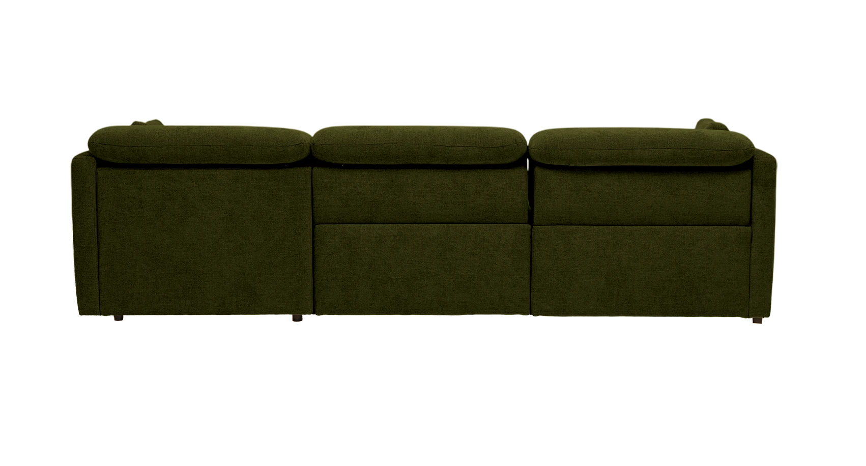 fitz modular reclining sectional faithful olive