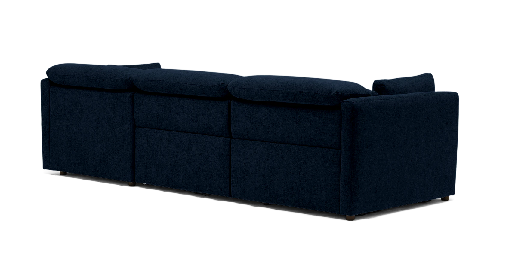 fitz modular reclining sectional faithful indigo