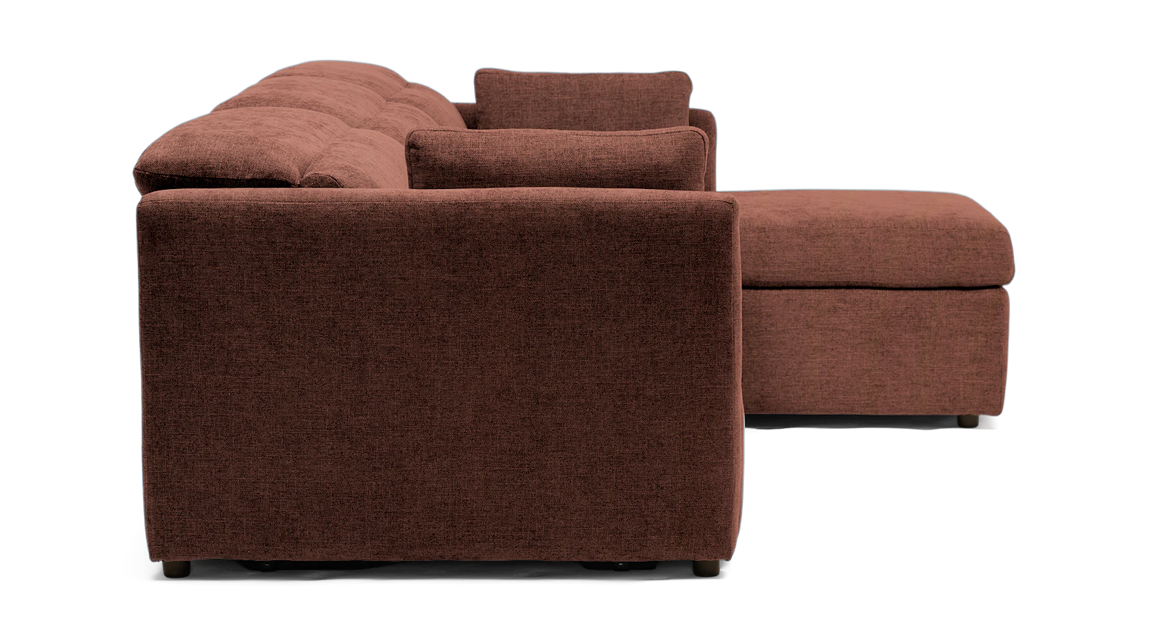 fitz modular reclining sectional kenley mauve
