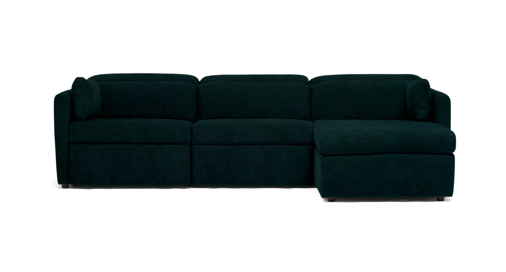 fitz modular reclining sectional harper biscay bay