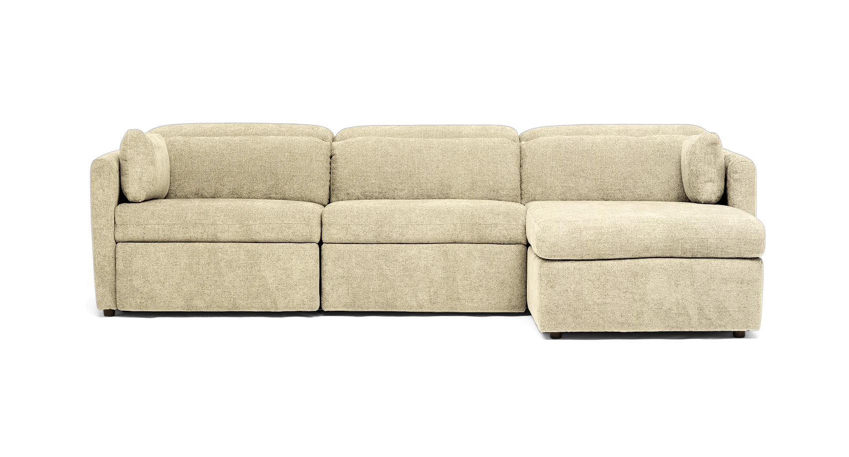 fitz modular reclining sectional royale sand