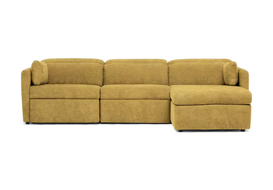 fitz modular reclining sectional faithful sand