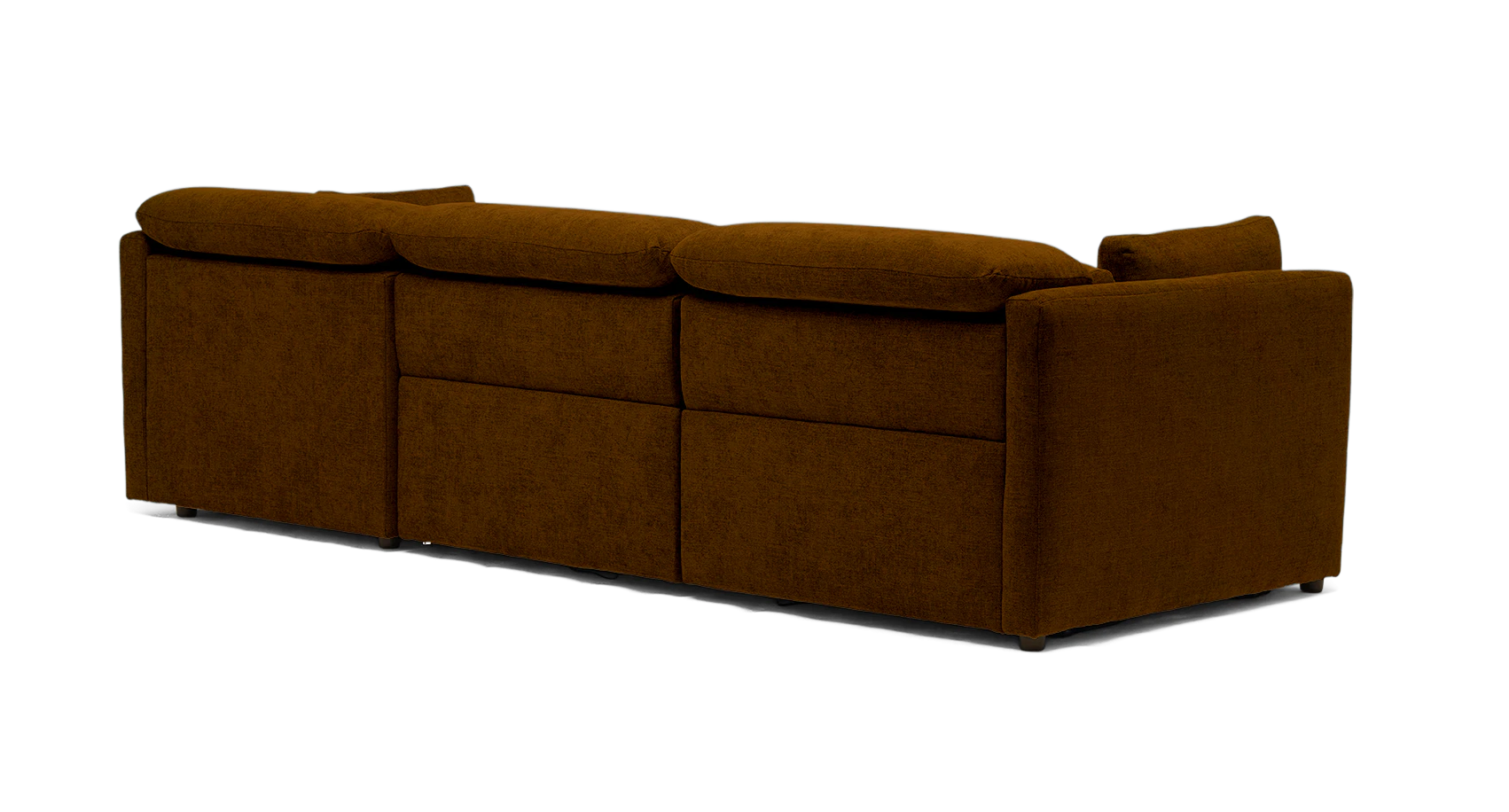 fitz modular reclining sectional faithful mocha