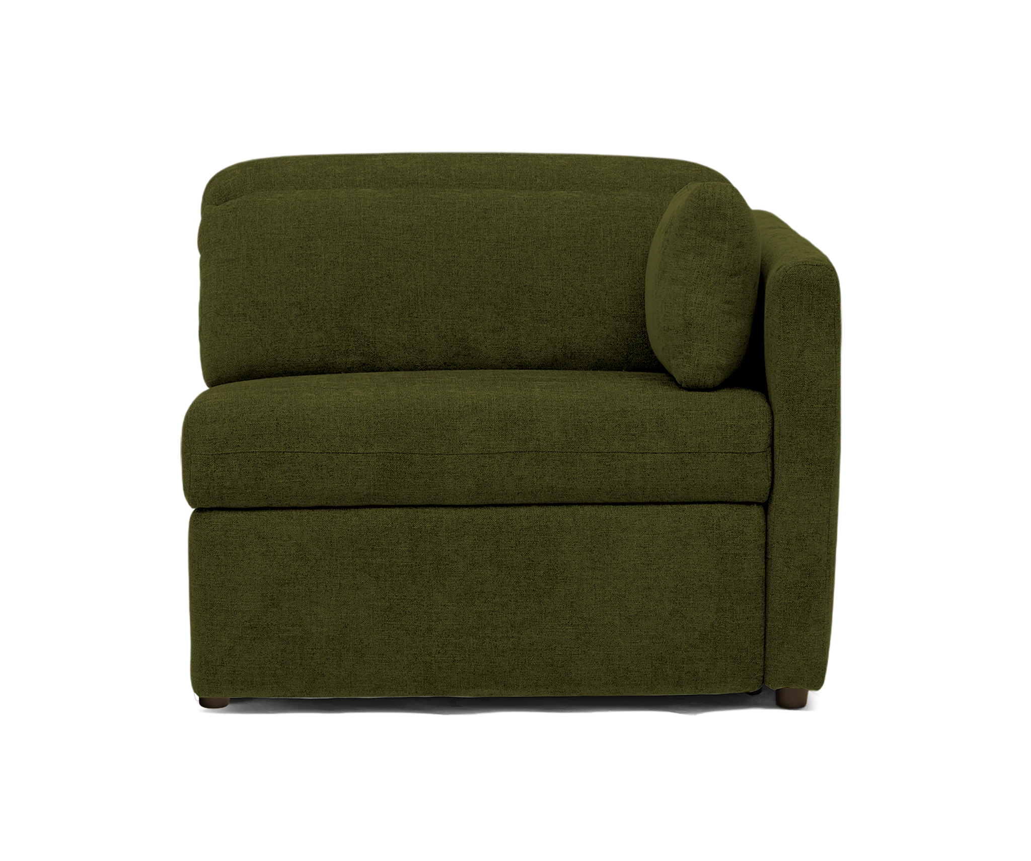 fitz single arm chair faithful olive