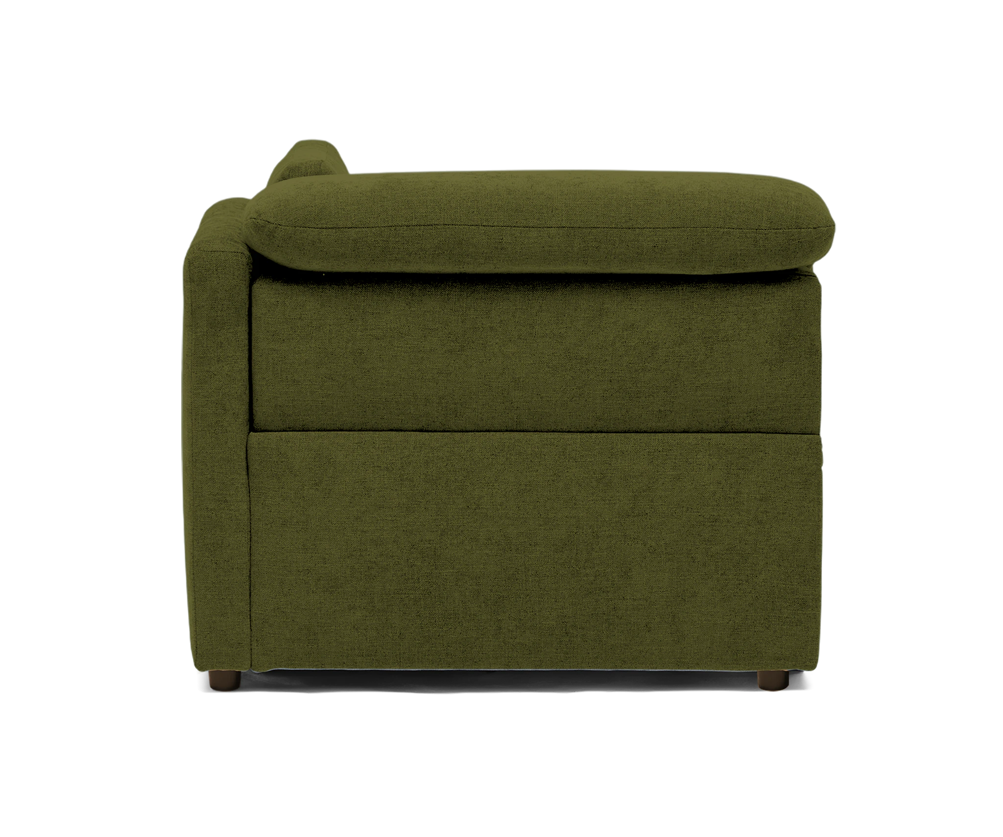 fitz single arm chair faithful olive