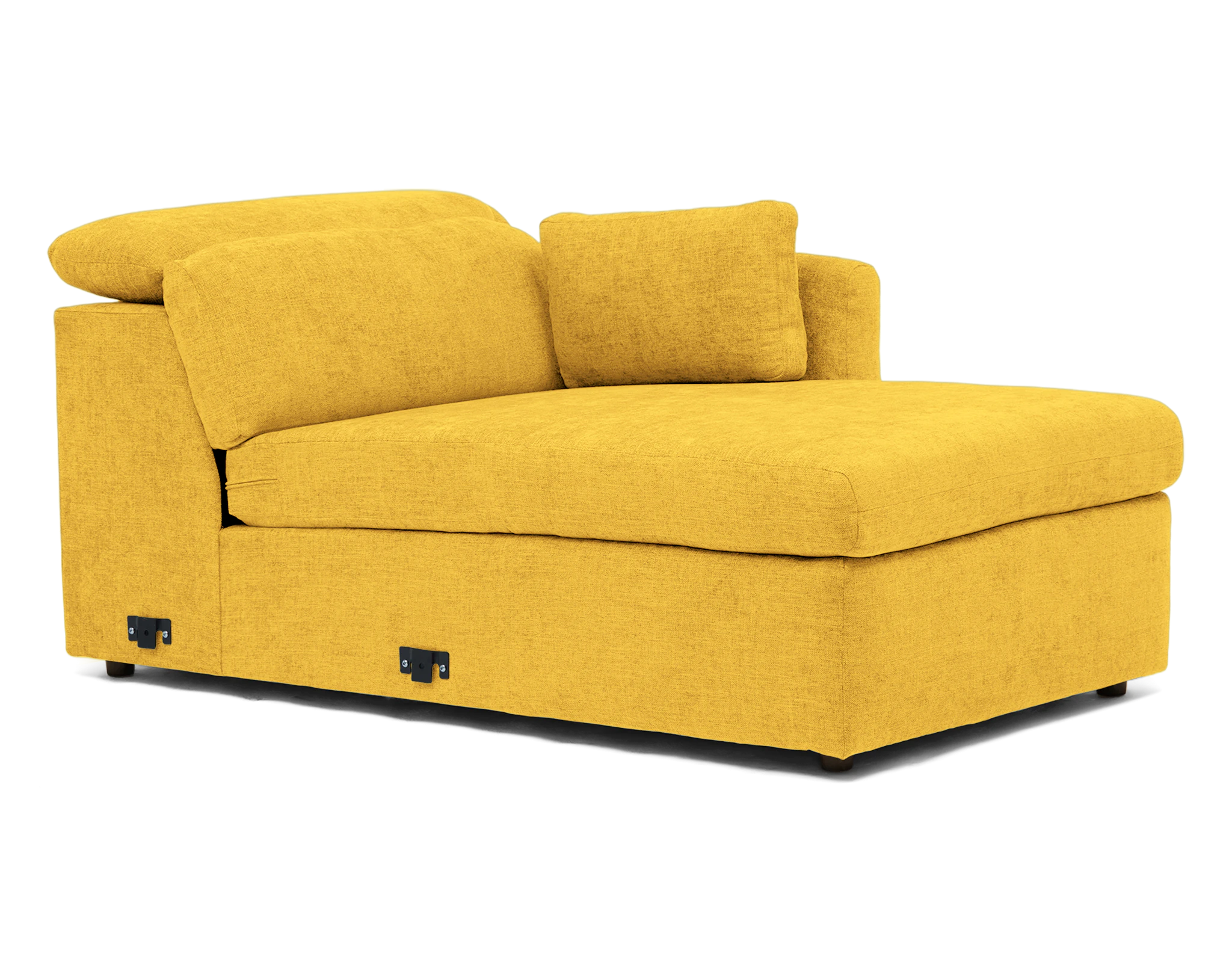 fitz single arm chaise bentley daisey