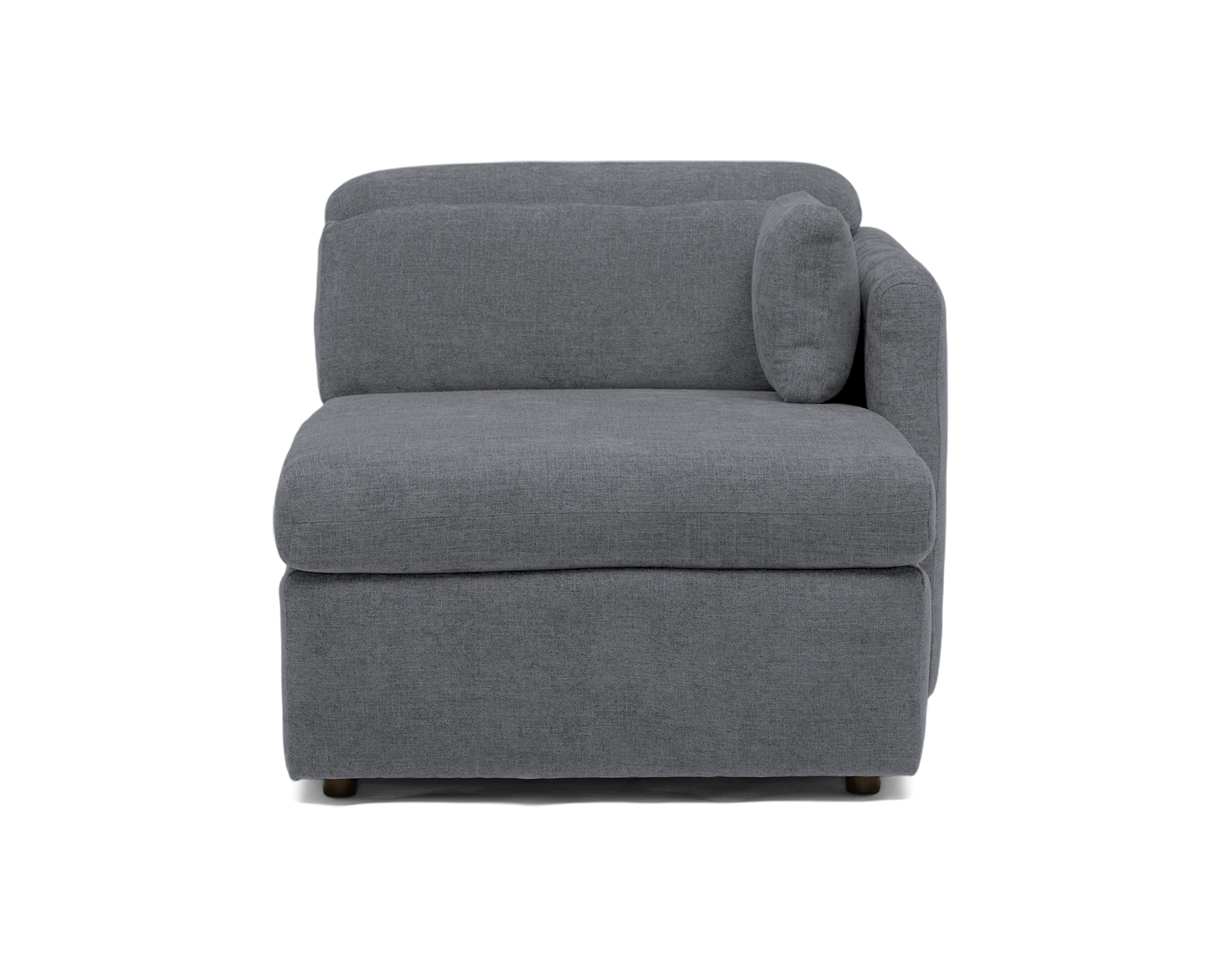 fitz single arm chaise essence ash