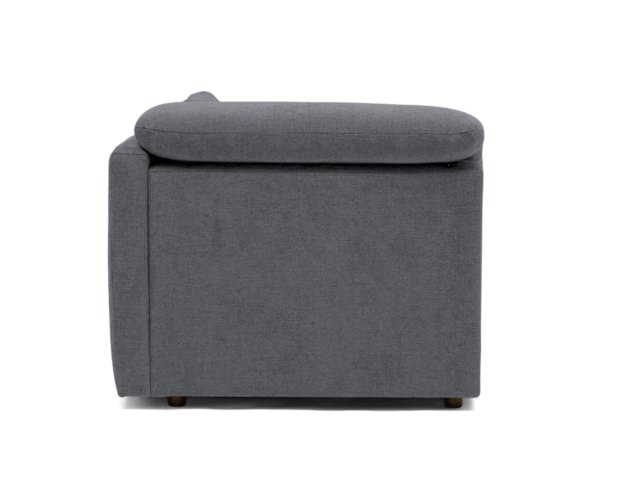 fitz single arm chaise essence ash